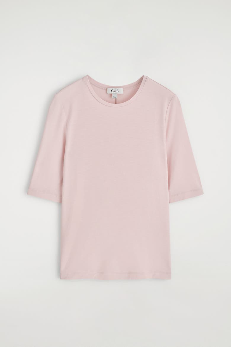 Slim Lightweight T-Shirt, Alternate, color, LIGHT PINK