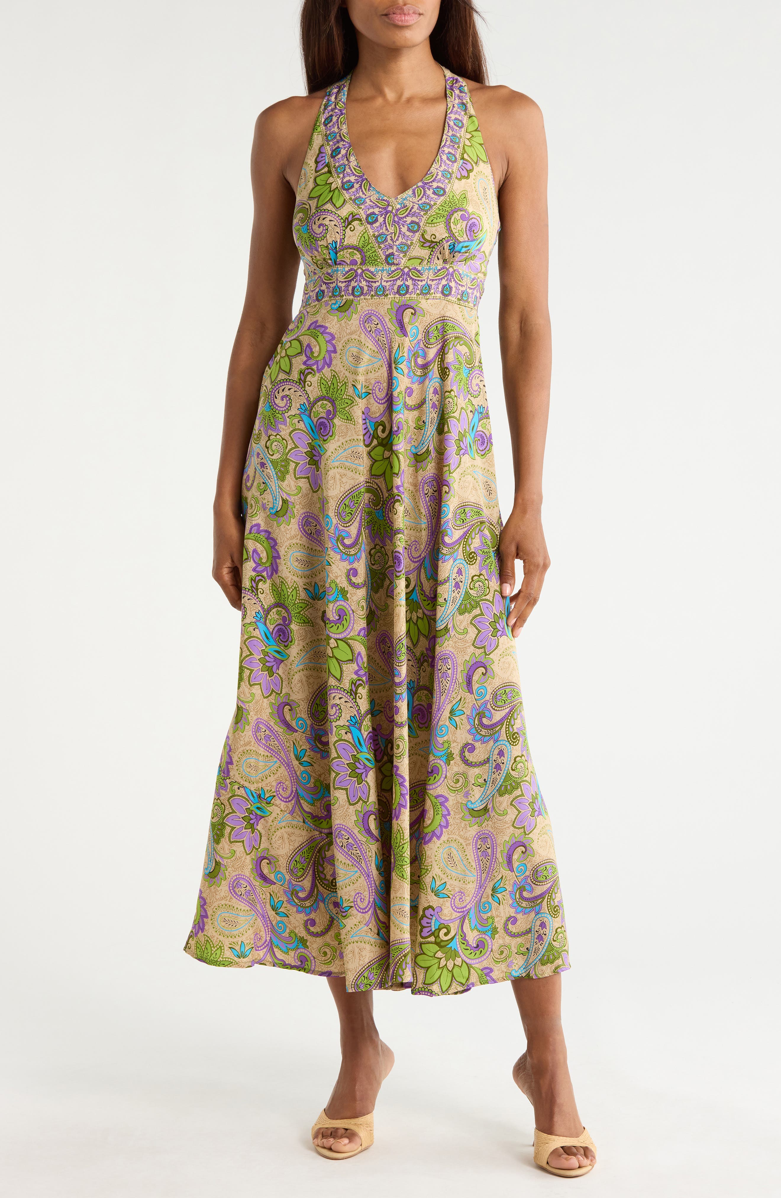 La Fiorentina Ariana Sleeveless Maxi Dress