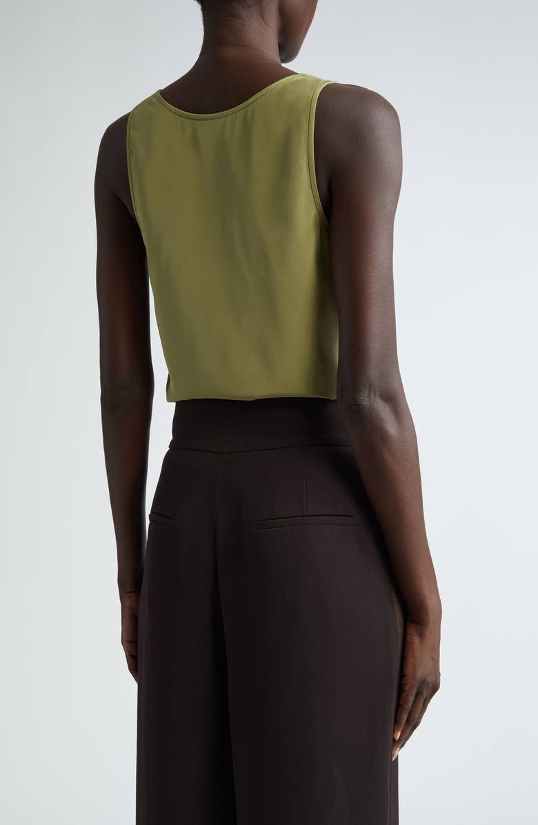 ST. JOHN Silk Crêpe de Chine Tank, Alternate, color, 