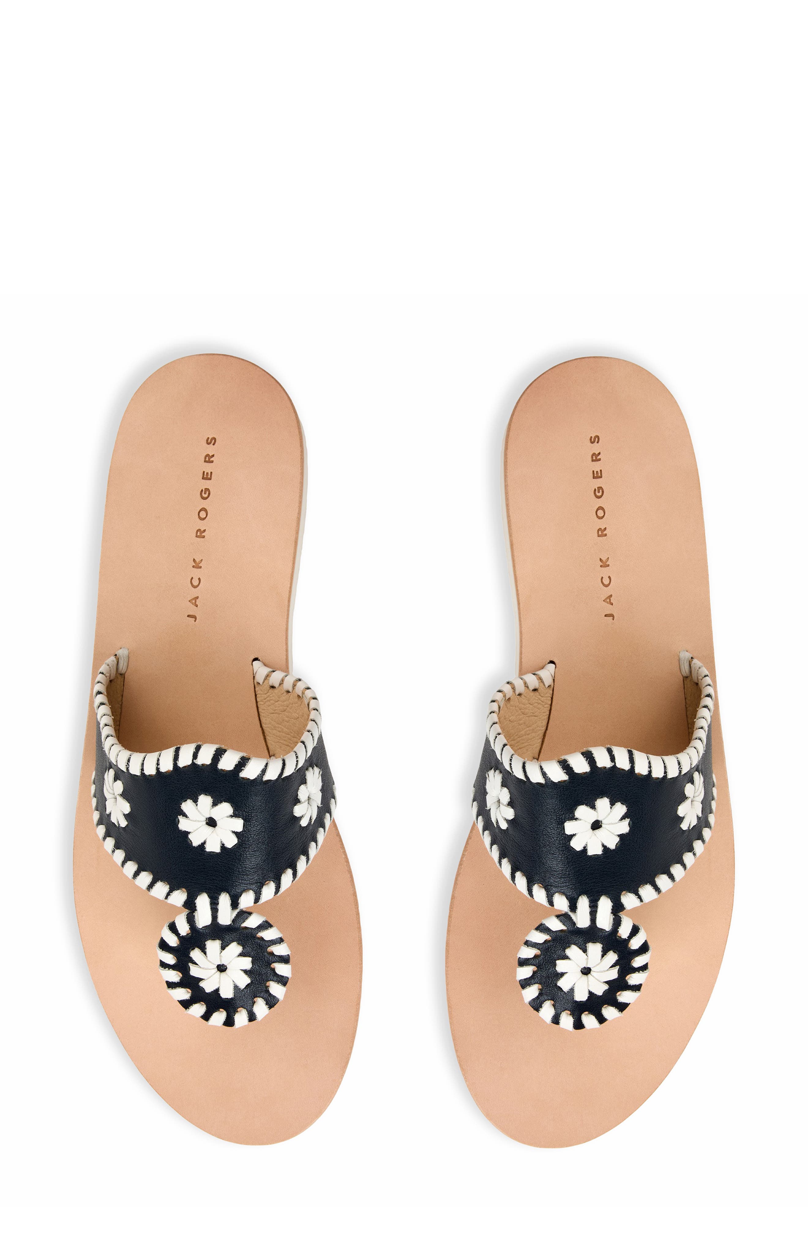 Boating Jacks Sandal, Alternate, color, NAVY/ WHITE