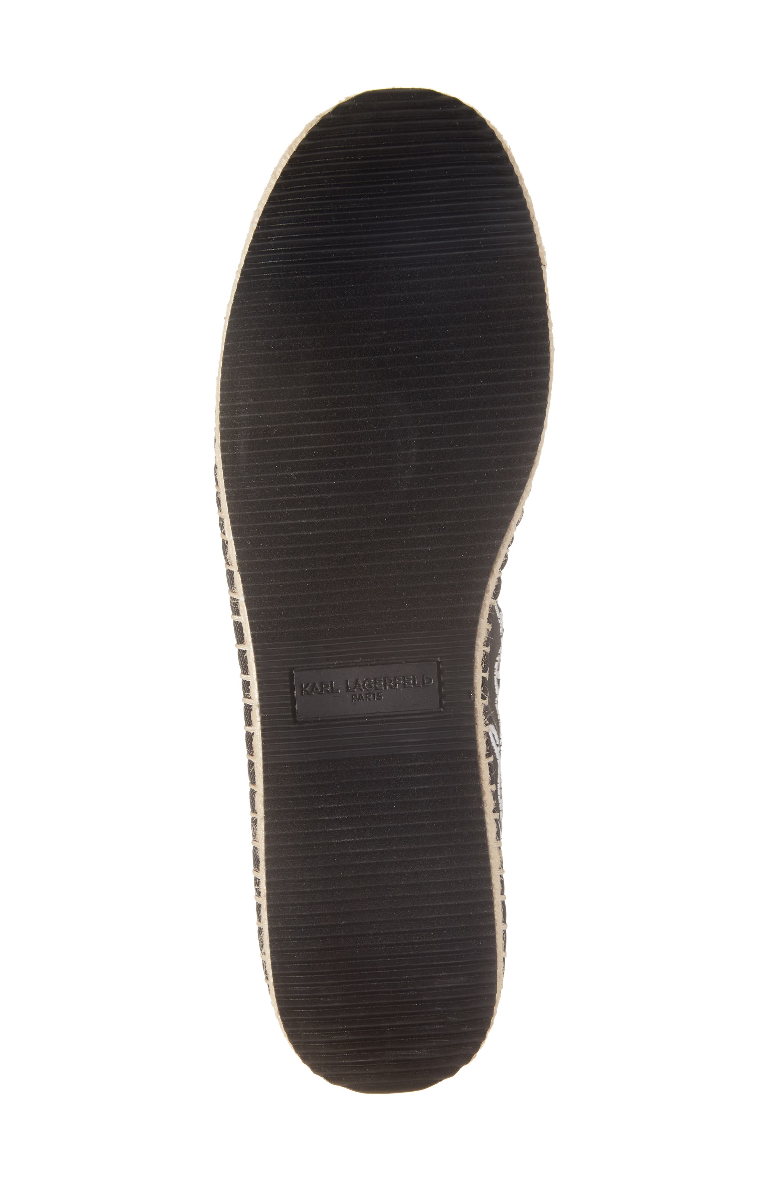 KARL LAGERFELD PARIS Malvie Espadrille Flat, Alternate, color, 