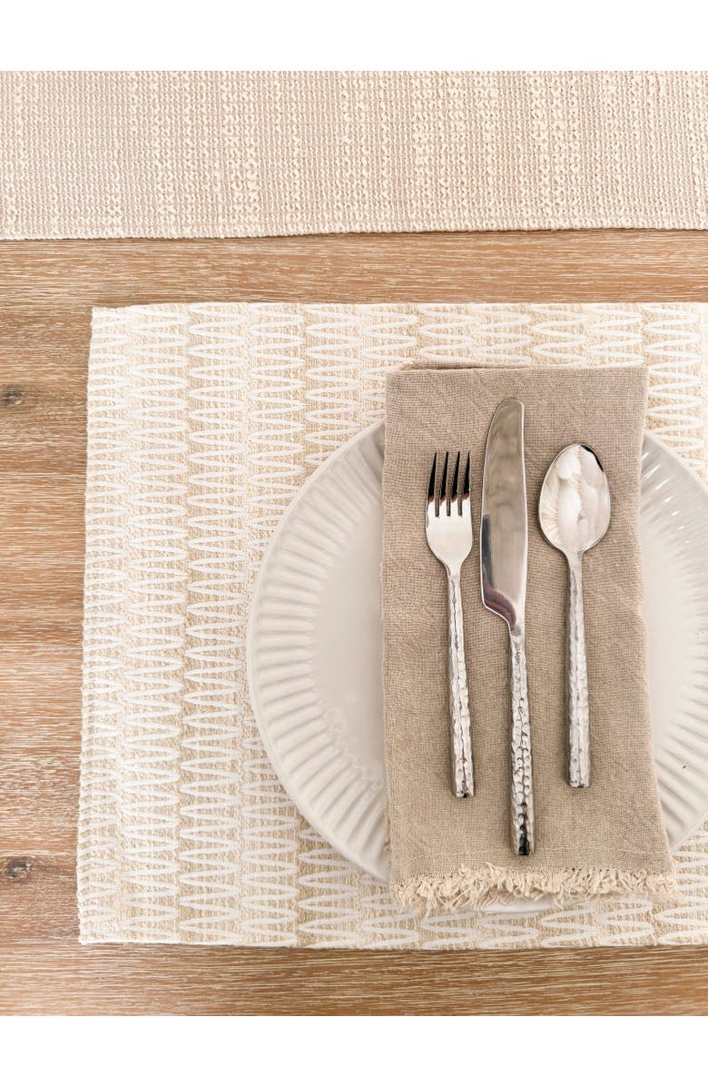 Anaya Summer Twist Indoor Outdoor Placemat, Alternate, color, 