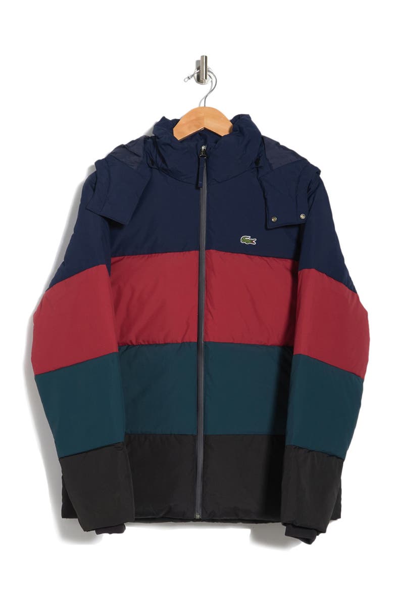 Lacoste Quilted Puffer Jacket, Alternate, color,