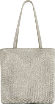 Mansur Gavriel Filo Metallic Knit Tote