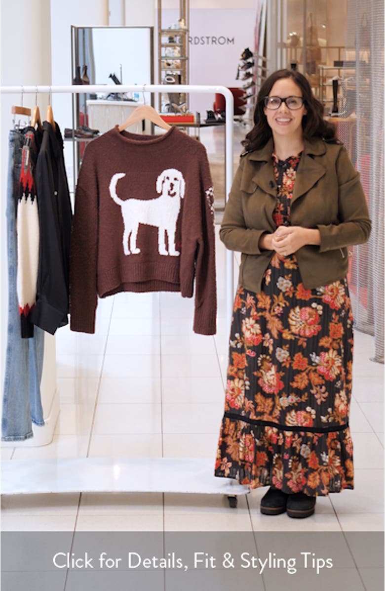 Story Book Cotton Blend Sweater, sales video thumbnail