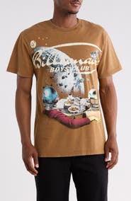 Billionaire Boys Club Asteroids Cotton Graphic T-Shirt