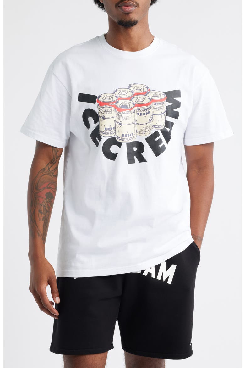 Six Pack Cotton Graphic T-Shirt, Main, color, WHITE