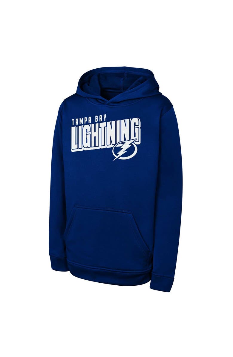Outerstuff Youth  Blue Tampa Bay Lightning Cyber Punk Performance Hoodie, Main, color, Blue