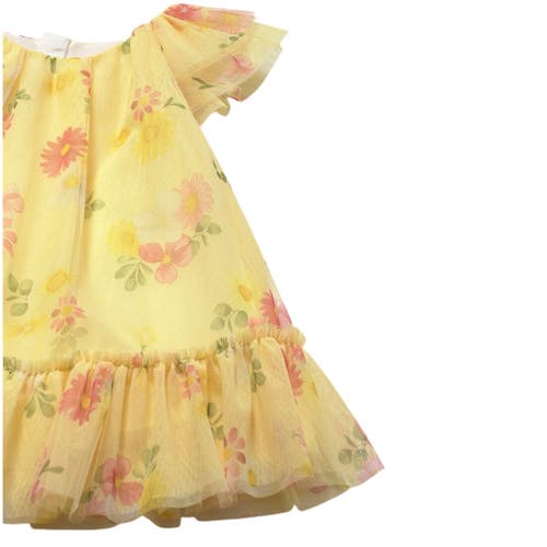 MAYORAL MAYORAL SUNFLOWER TULLE DRESS