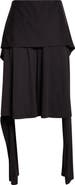 TOTEME Tie Waist Jersey Shorts