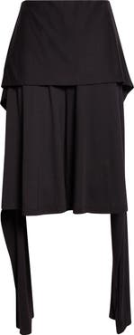 TOTEME Tie Waist Jersey Shorts