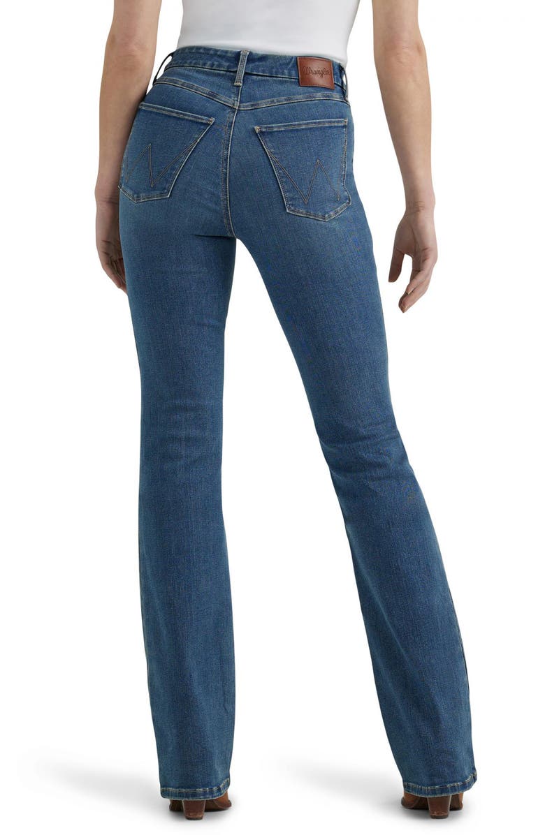 Wrangler Bespoke High Waist Bootcut Jeans, Alternate, color, Ada