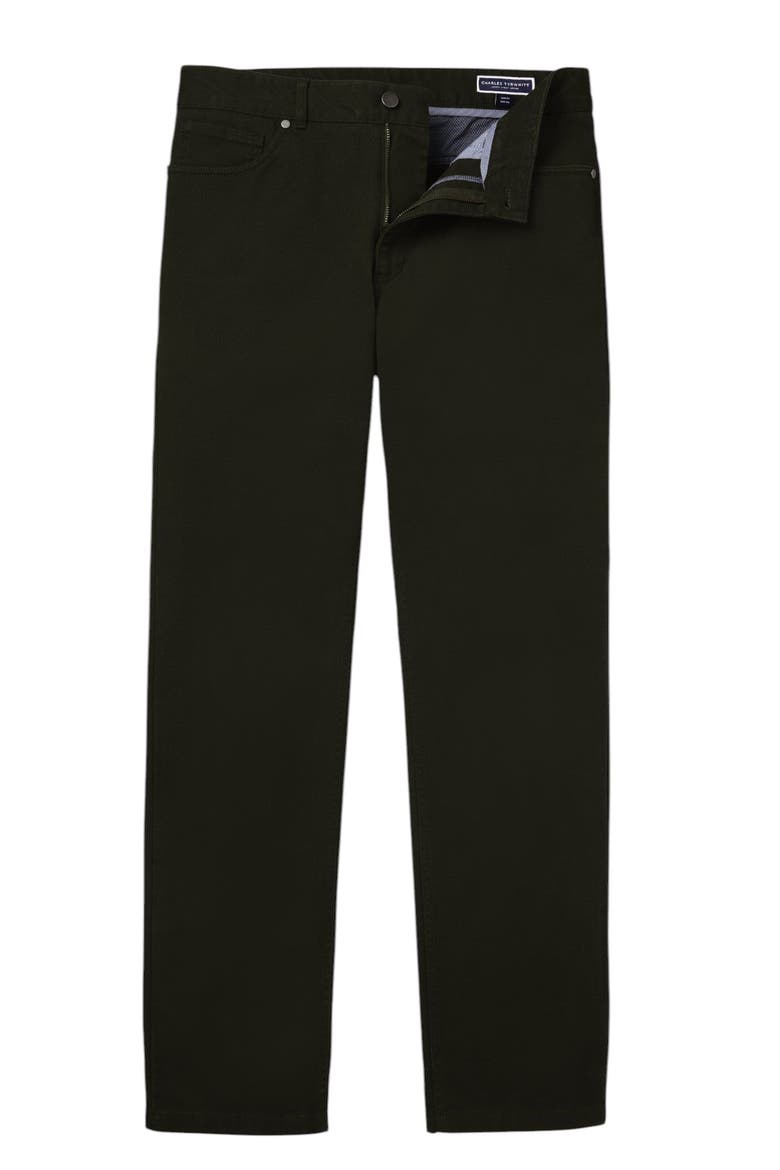 5 Pocket Jeans, Alternate, color, Dark Green