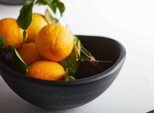 The Collective Deep Medium Bowl In Ebony