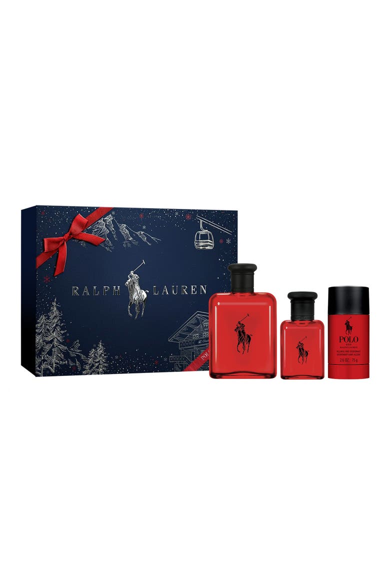 Polo Red Eau de Toilette 3-Piece Gift Set, Main, color, NO COLOR