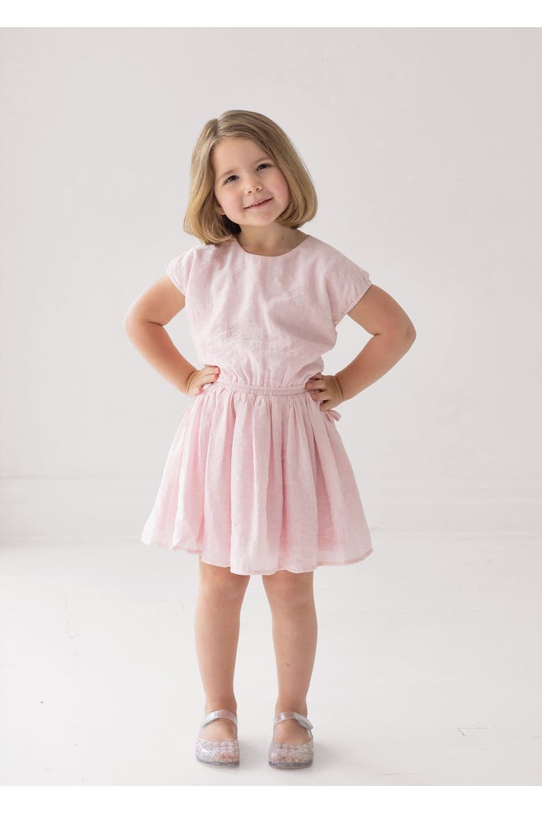 Girlpop Dropshoulder Two Piece Set Pink, Alternate, color, Pink