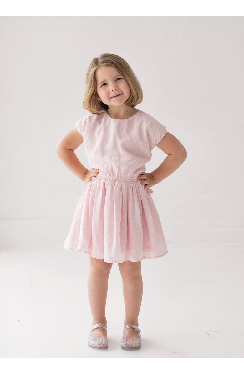 Mabel + Honey Girlpop Dropshoulder Two Piece Set Pink, Alternate, color, Pink