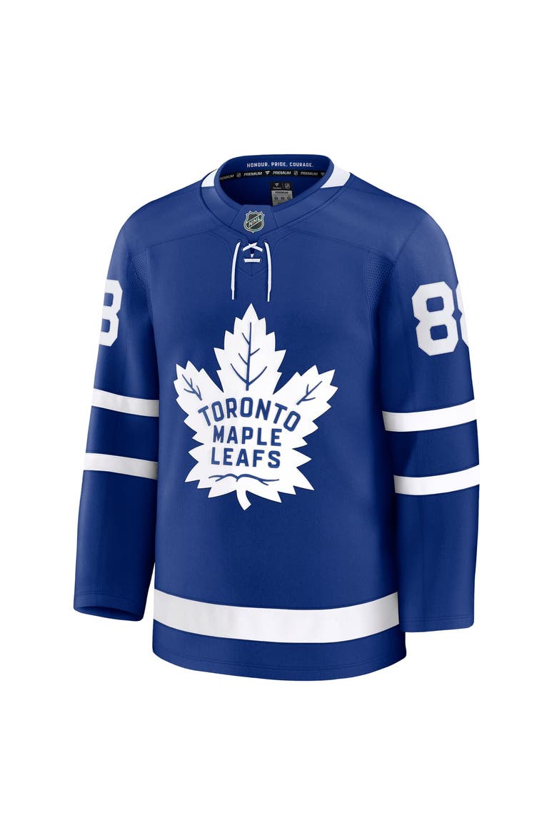 Men's Fanatics William Nylander Blue Toronto Maple Leafs Home Premium Jersey, Alternate, color, Blue