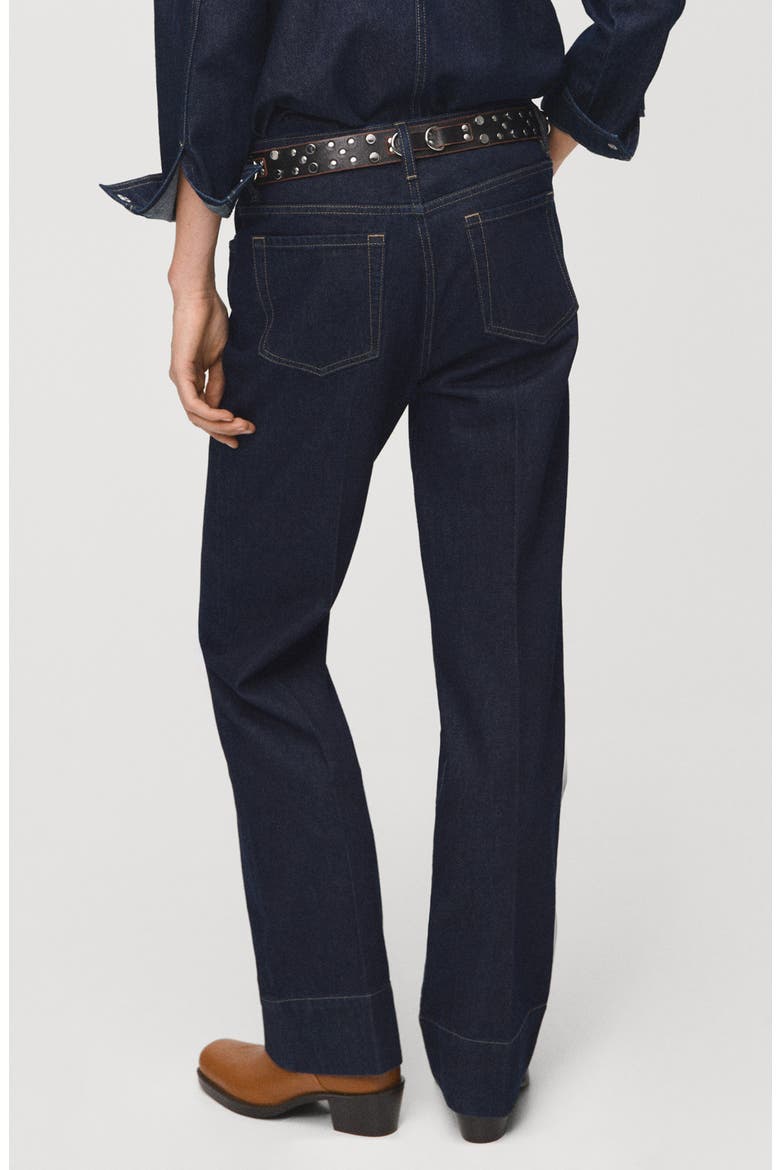 Straight Leg Jeans, Alternate, color, DARK BLUE