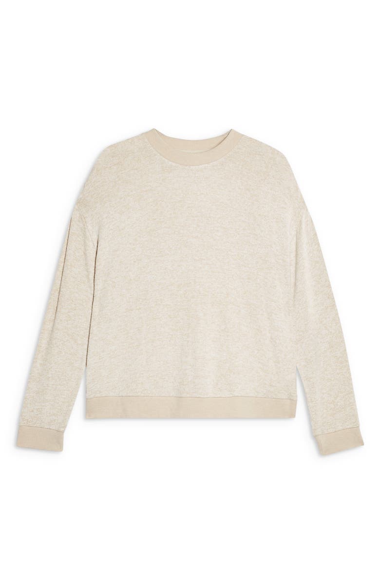Topshop Supersoft Sweatshirt, Alternate, color,