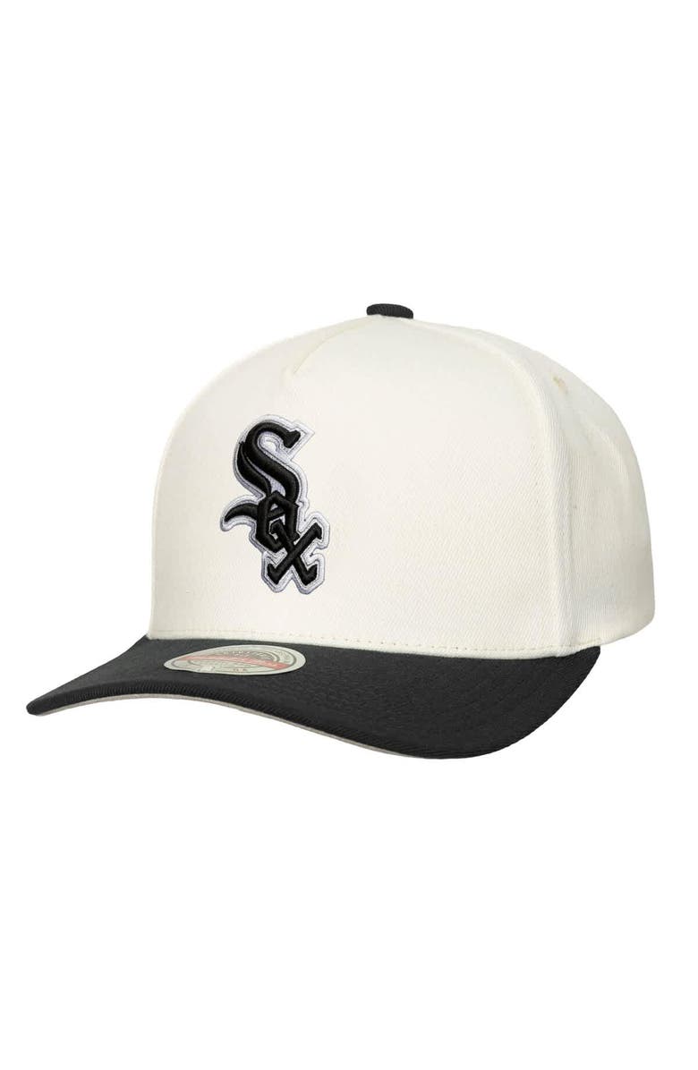 Mitchell & Ness Men's Mitchell & Ness Cream Chicago White Sox Stretch-Snapback Hat, Main, color, Cream