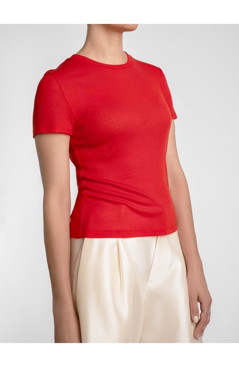 Alas Short Sleeve T-shirt, Alternate, color, Red