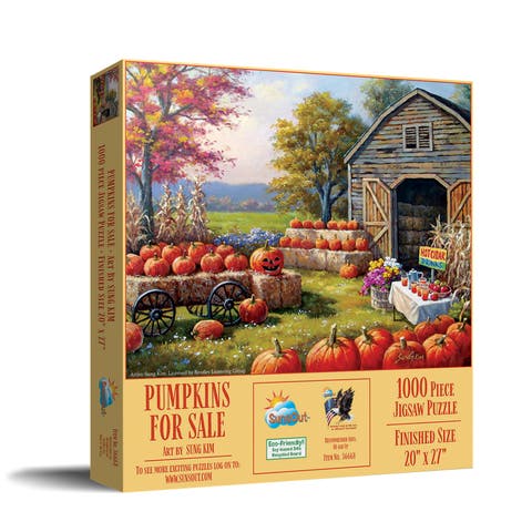 Pumpkins for Sale 1000 piece Jigsaw Puzzle for Adults