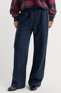 Good American The Track Pant Wide Leg Pants