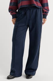 Good American The Track Pant Wide Leg Pants