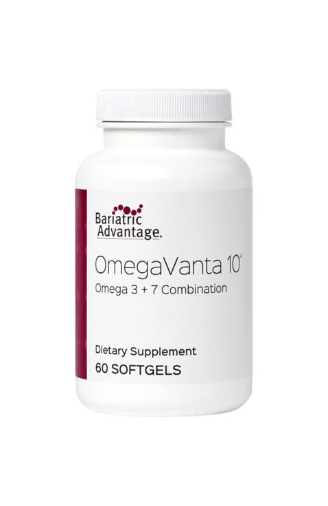 OmegaVanta 10 Omega Fish Oil Softgels Heart Health Support 60 Count