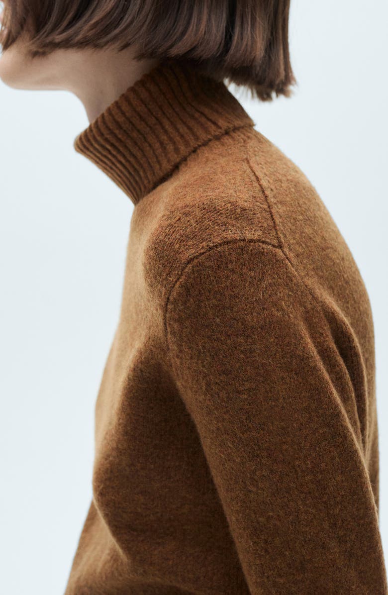 MANGO Mariana Turtleneck Sweater, Alternate, color,