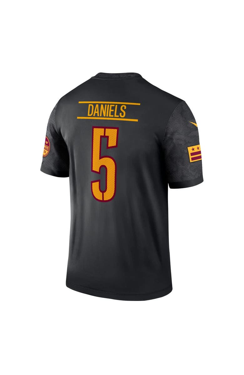 Nike Men's Nike Jayden Daniels Black Washington Commanders Legend Player Performance Top, Alternate, color, Black