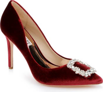 Badgley Mischka Collection Cher Crystal Embellished Pump