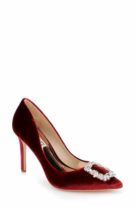 Badgley Mischka Collection Cher Crystal Embellished Pump