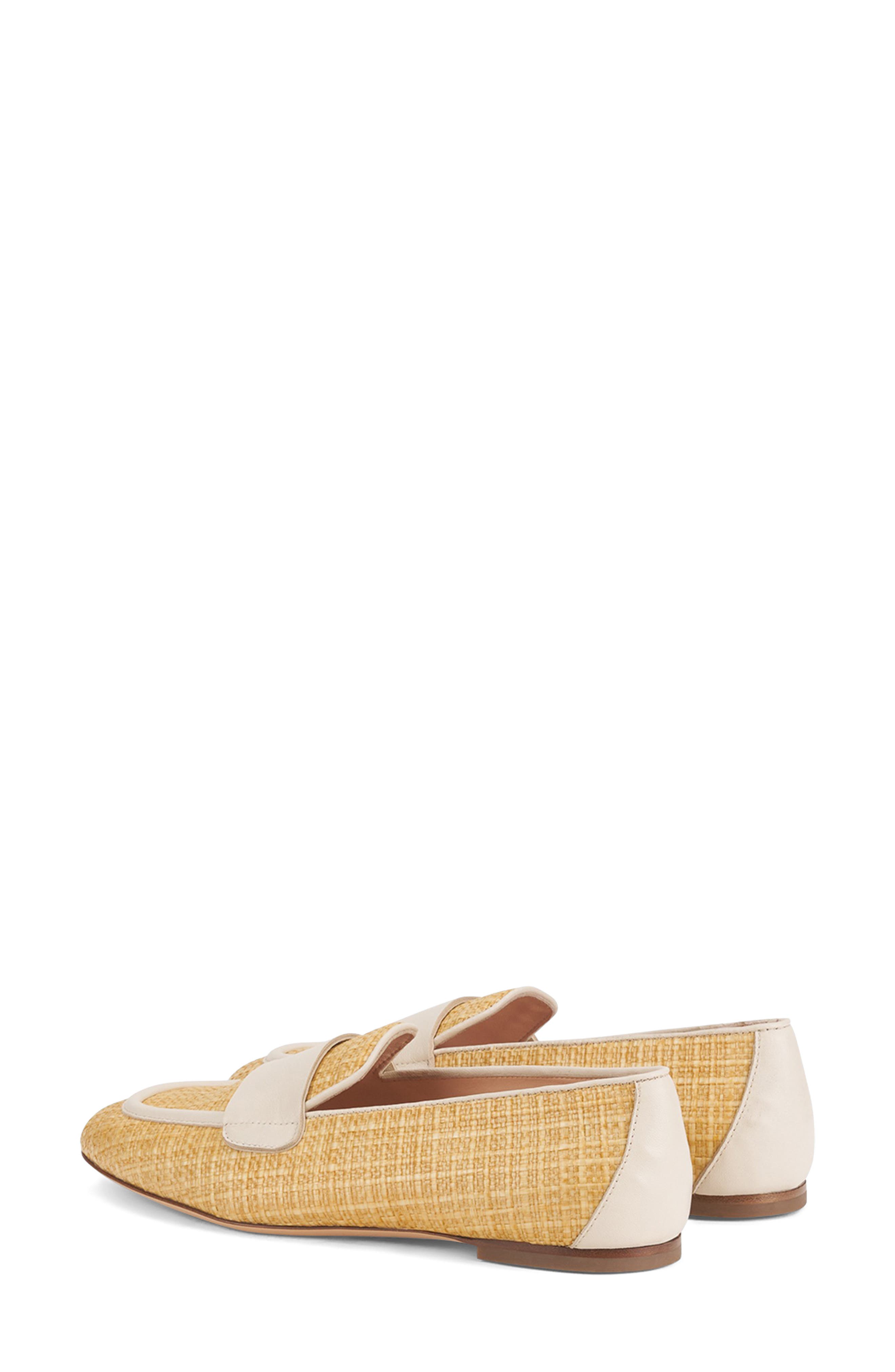 AGL Sheryl Raffia Loafer, Alternate, color, Beige-Gesso