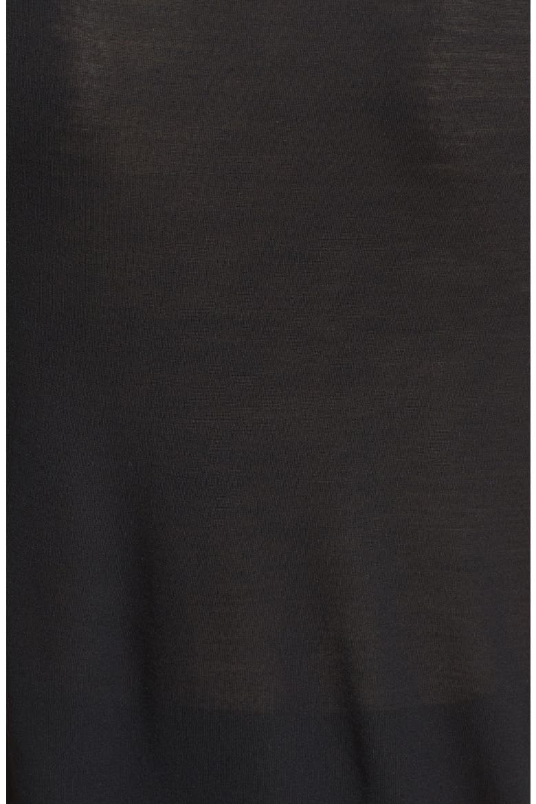'Sweetheart' Modal Tank, Alternate, color, BLACK