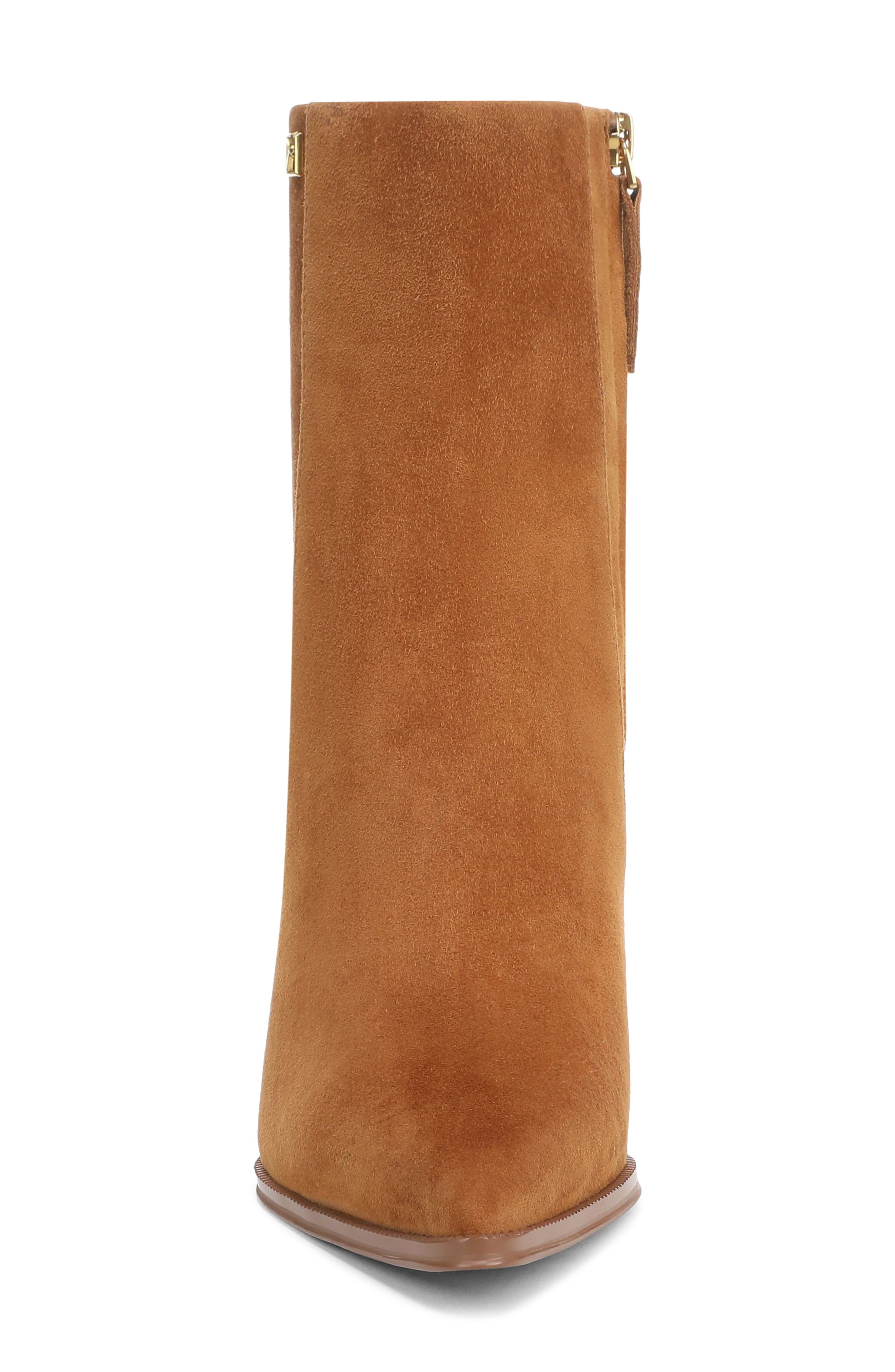Appia Bootie, Alternate, color, SADDLE BROWN