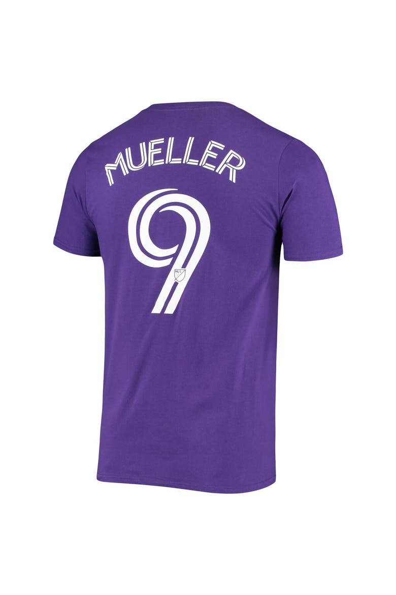 Men's Fanatics Branded Chris Mueller Purple Orlando City SC Authentic Stack T-Shirt, Alternate, color, Purple