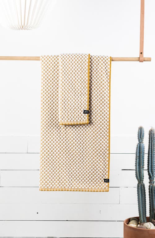 Slowtide Clive Bath Towel In Yellow