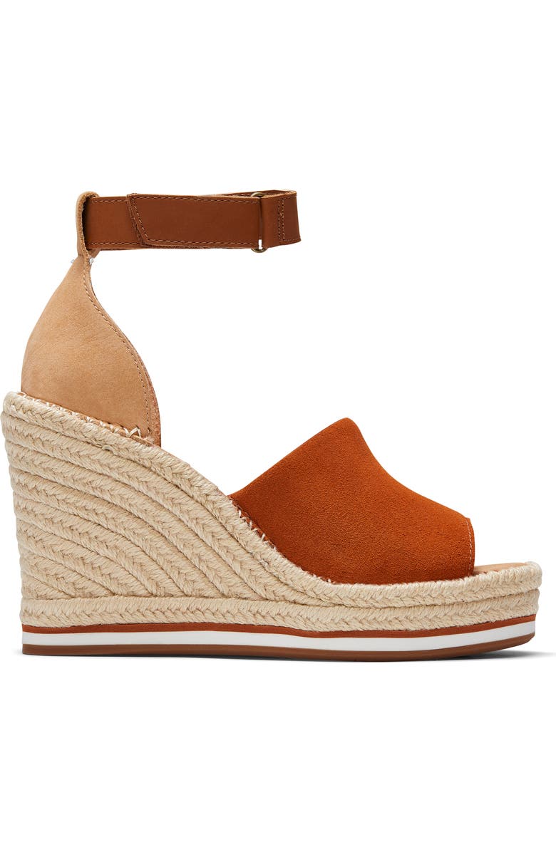 TOMS Marisol Espadrille Wedge Sandal, Alternate, color,