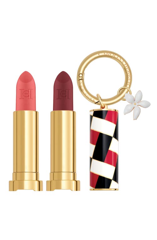Carolina Herrera Fabulous Kiss Blur Matte Refill Duo & Lipstick Cap Set (nordstrom Exclusive) (limit