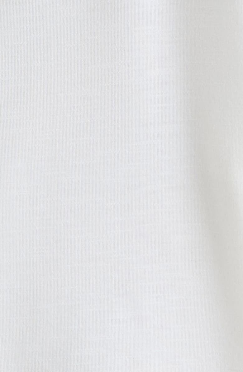 Zella Girl Kids' Twist Front T-Shirt, Alternate, color, White