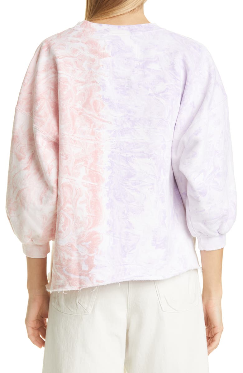 Rachel Comey Fond Swirl Print Sweatshirt, Alternate, color,