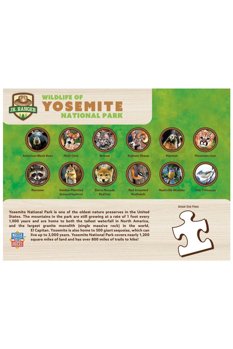 Wildlife of Yosemite 100pc Puzzle, Alternate, color, Multicolor