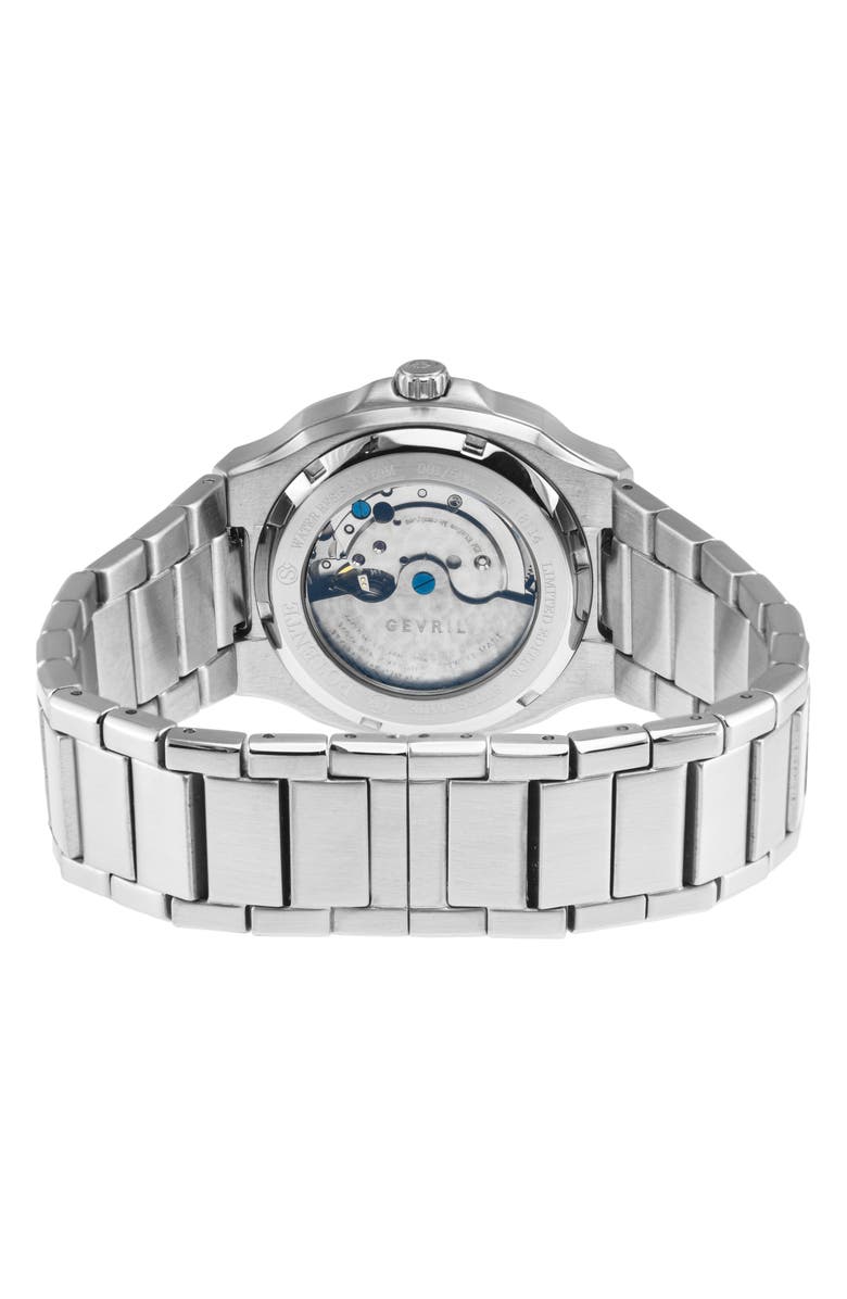 GV2 Potente Swiss Automatic Stainless Steel Bracelet Watch, 40mm, Alternate, color,