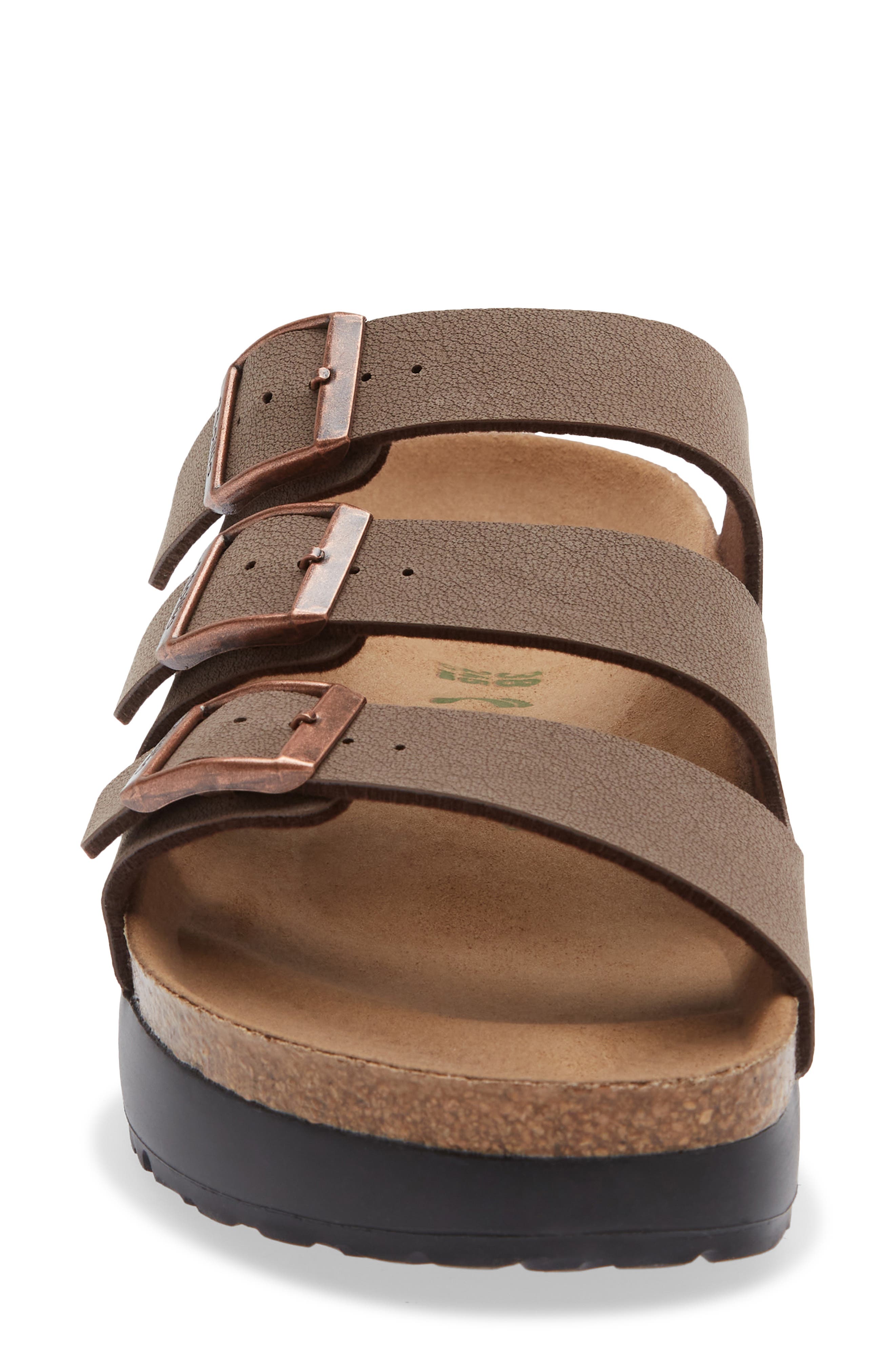 Birkenstock Florida Platform Flex Sandal, Alternate, color, Brown
