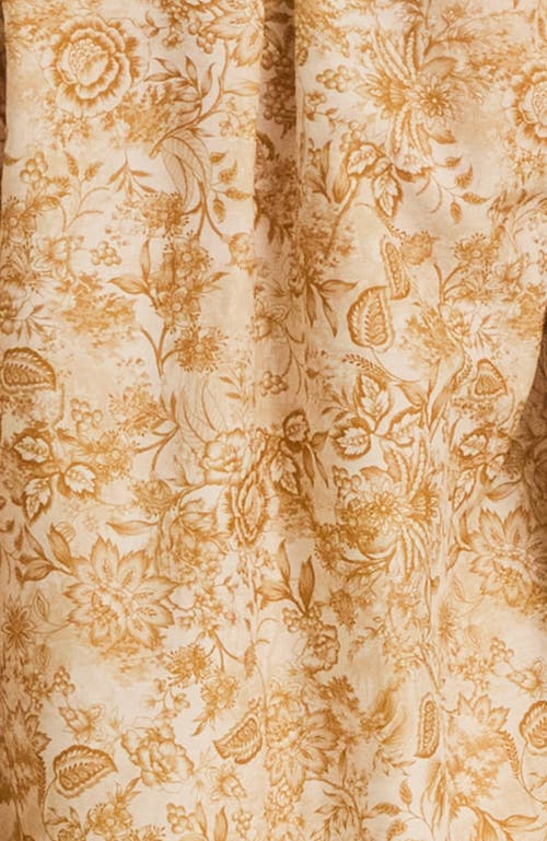 Aqua Blu High Waist Resort Pants In Gold