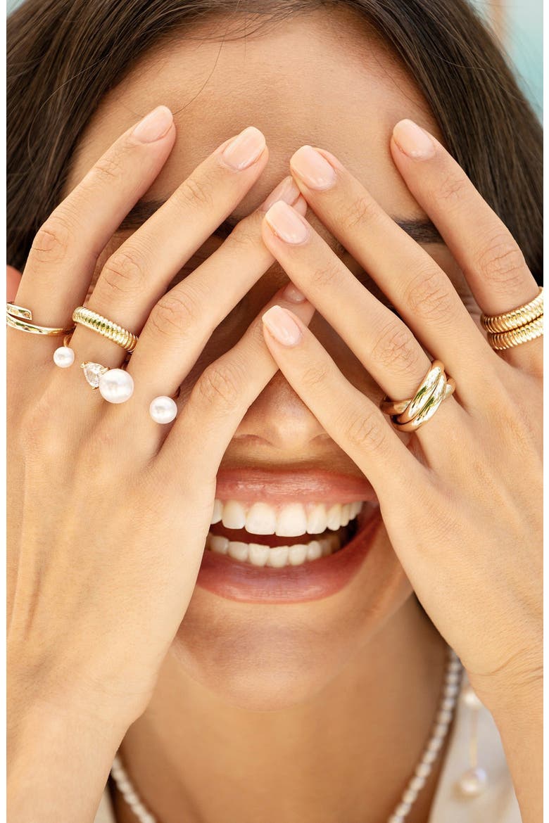 Don't Get It Twisted Ring, Alternate, color, GOLD