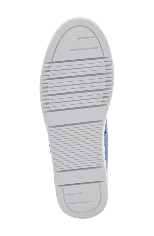 Patrizia By Spring Step Canopy Slide Sandal In Blue