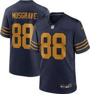 Nike Men's Nike Luke Musgrave Navy Green Bay Packers The 1923 Classic Game Jersey